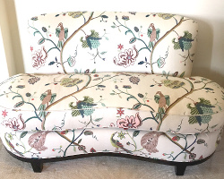 Silk sofa